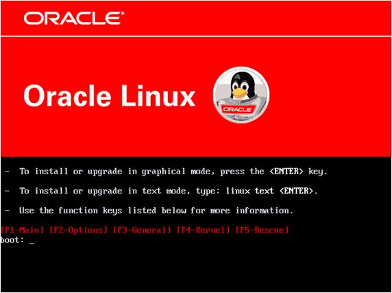 OracleLinux安装说明