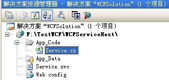 一个简单的WCF程序创建过程