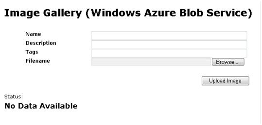 探索 Windows Azure Storage