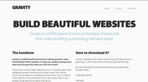 12 HTML5-CSS FrameWorks For Easy WebDevelopment