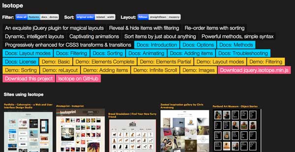 提升你网站水平的 jQuery 插件推荐