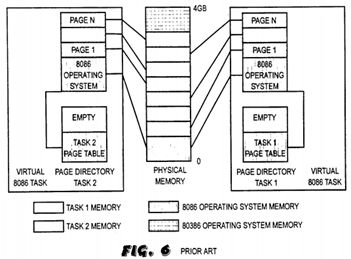 Reentrant protected mode kernel using virtual 8086 mode interrupt service routines