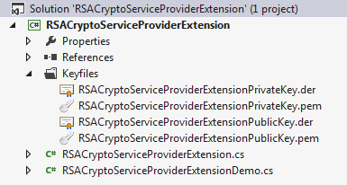 .NET RSACryptoServiceProvider PEM + DER Support