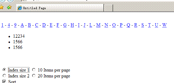 AJAX ControlToolkit学习日志-PagingBulletedListExtender(19)