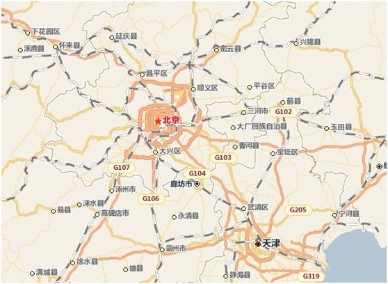 地图配色及网络地图比较