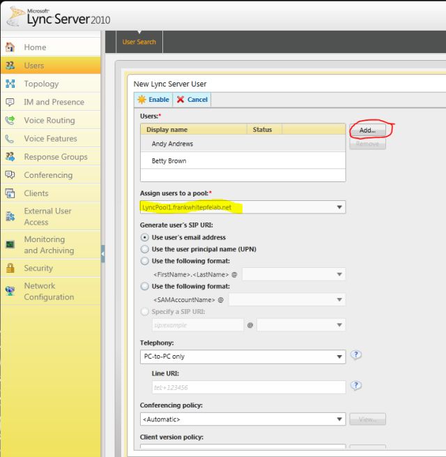 Diving Into Lync Client Logins