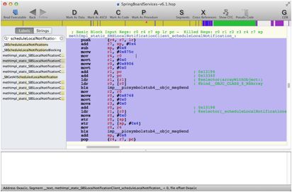 [原]逆向iOS SDK -- “添加本地通知”的流程分析