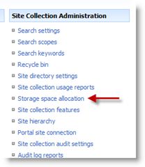 SiteSettingsStorageSpaceAllocation