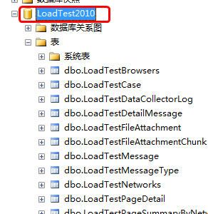 vs2010 web负载测试解决提示：结果存储类型为“Database”，但尚未指定结果储存库连接字符串。