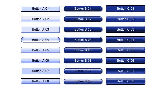 Photoshop Button Templates