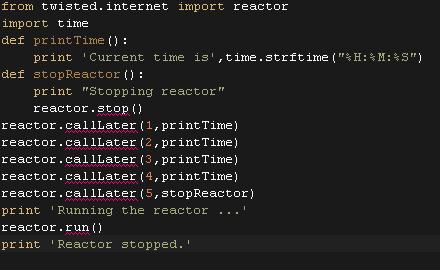 pydev 调用twisted模块的reactor错误解决