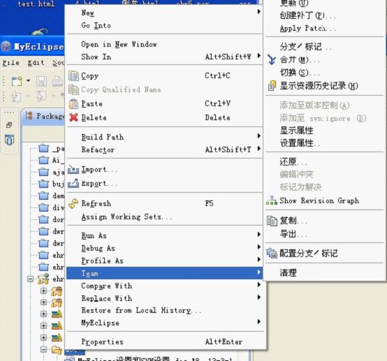 公司 MyEclipse设置和SVN安装设置