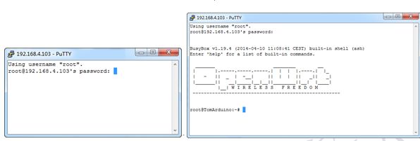 ArduinoYun教程之OpenWrt-Yun与CLI配置Arduino Yun