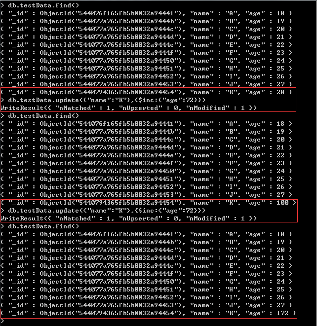 windows下mongodb基础玩法系列二CURD操作（创建、更新、读取和删除）
