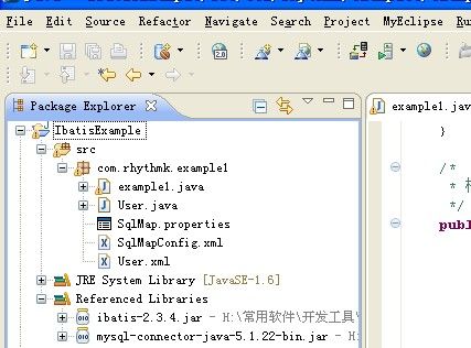 Rhythmk 一步一步学 JAVA（11）Ibatis 环境配置